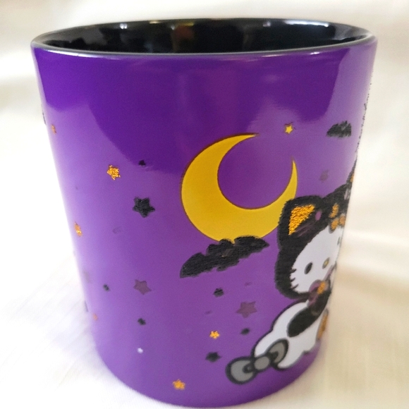 Hello Kitty Halloween Mug. Super Cute HK in Costume Mug & Glitter Detail Boo - Picture 11 of 12